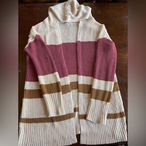 Color blocked Knit sweater